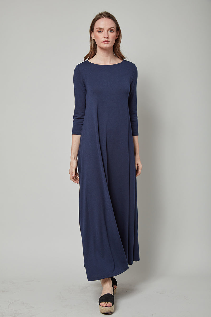 Cora Stretchy Knit Maxi Dress – Dora Landa